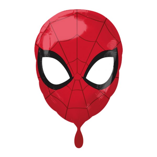 Folienballon Spiderman rot 45cm
