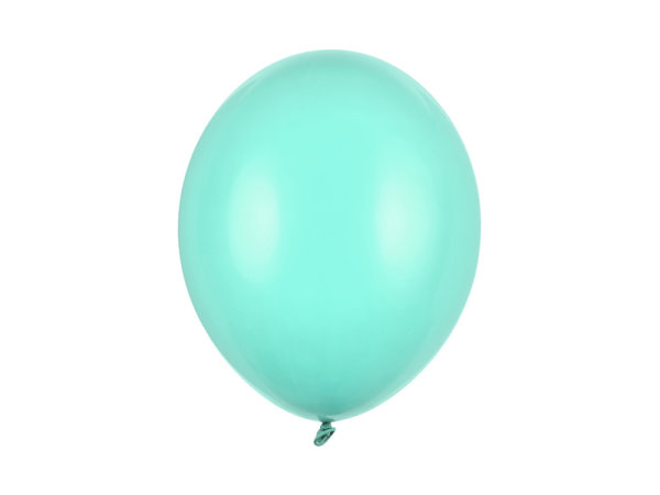 10x Latexballon Strong mint pastell 30cm