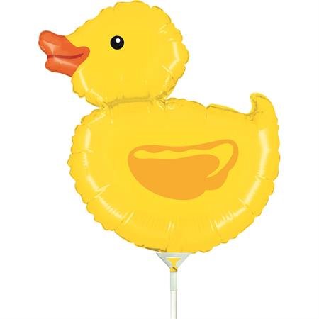 Mini Folienballon gelb Ente