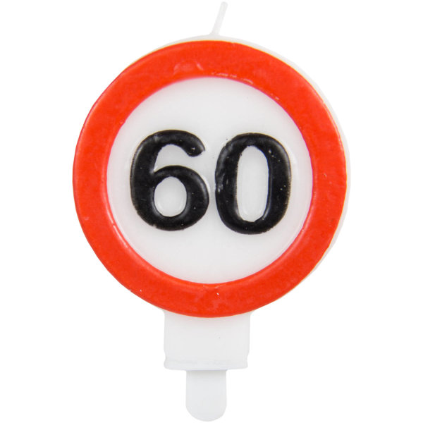 Kerze 60 Trafficsign