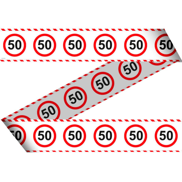 Absperrband Nr. 50 Trafficsign 15m