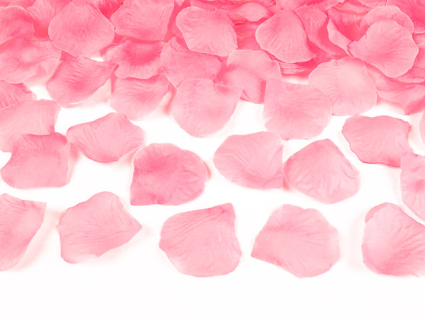 100x Blütenblatt rosa